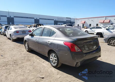 2018 Nissan Versa 1.6 Sv z USA, uszkodzony, nr VIN 3N1CN7AP4JL817031